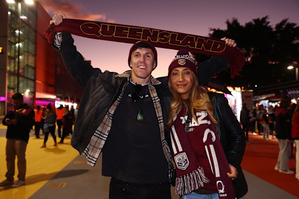 Scarves, beanies and jumpers will be necessary accessories for Origin on Wednesday night.