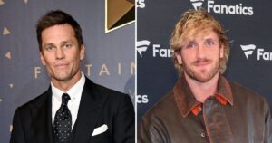 Tom Brady Slaps Logan Paul in Front of NBA Star Karl-Anthony Towns in Viral Video Amid Feud Rumors