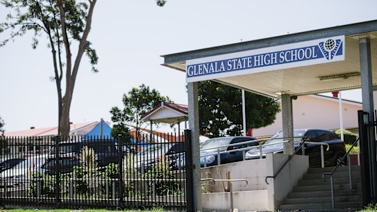 Glenala State High School in Brisbane.