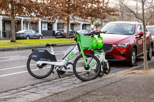 Riders will no longer be able to ride Lime e-bikes in the Yarra City Council.