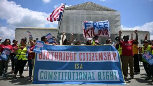 Trump birthright citizenship fight comes roaring back with ‘invaders’ play after Kavanaugh roadmap