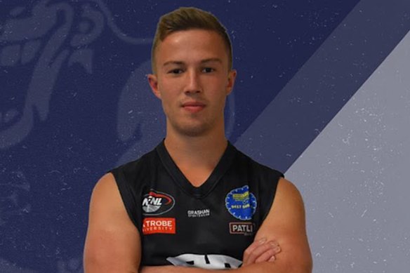 Epping footballer Nathan Fitzgerald sustained the life-threatening injuries while playing on Saturday.
