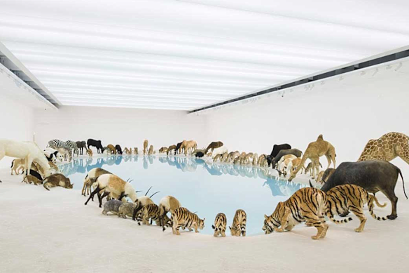 The 2014  installation Heritage by Chinese artist Cai Guo-Qiang is an example of the large-scale work the gallery was designed to accommodate.