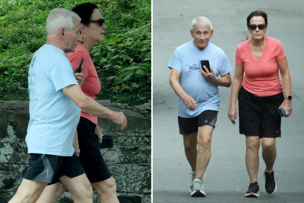 Angry Fauci fires off an F-bomb during walk with wife hours after Senate grilling