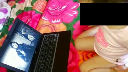 El Houli allegedly showed an extremist propaganda video on a laptop to her toddler.