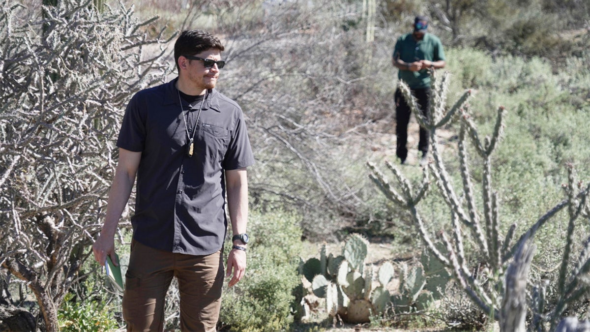law enforcement agents search near nancy guthrie's home