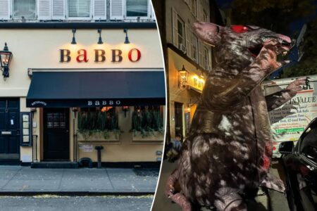 Exclusive | Iconic NYC eatery Babbo ordered to turn over video from when ‘Scabby the Rat’ mascot was knifed