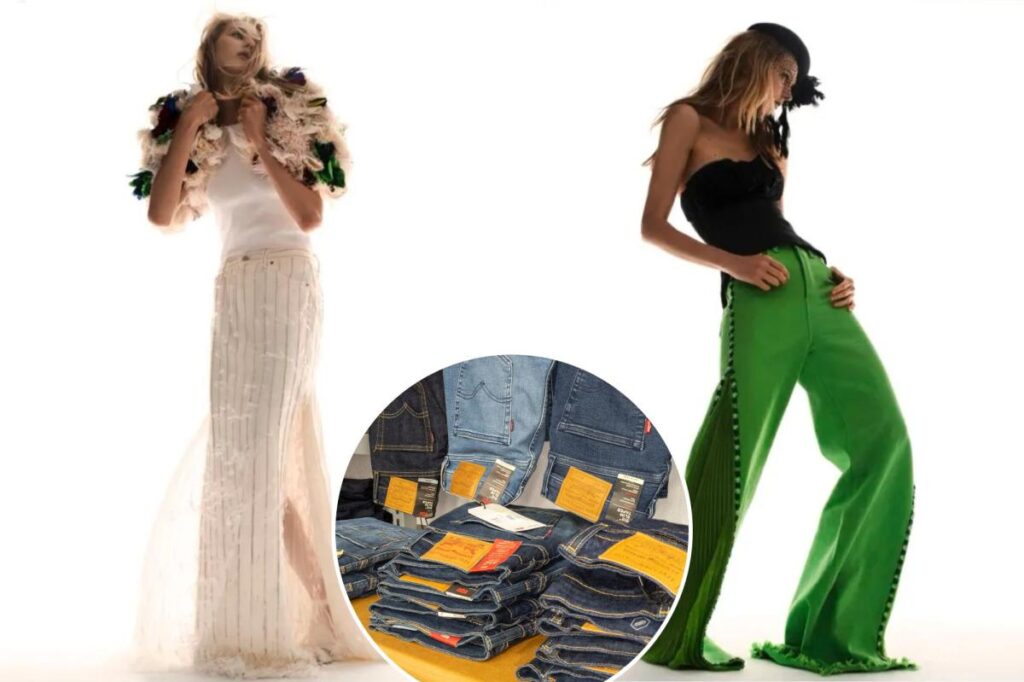 Levi’s debuts “couture jeans” in Paris