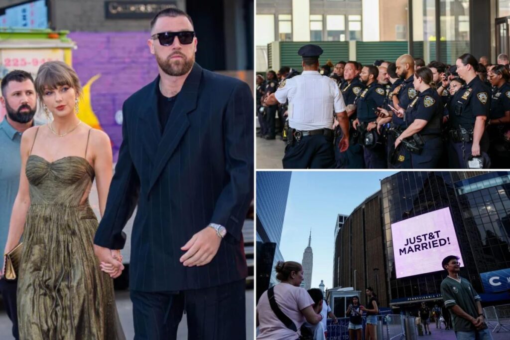 Taylor Swift paid $160K for MSG wedding ‘permit fees’ — but may not have to cover NYPD overtime