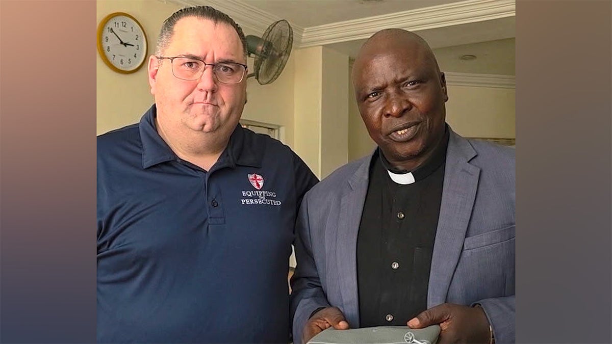 Judd Saul and Rev. Ezekiel Dachomo
