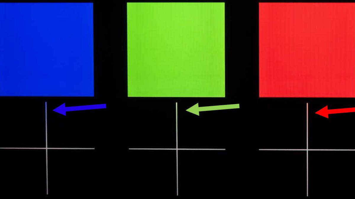 RGB Mini-LED backlight struggling with nearby solid colors.