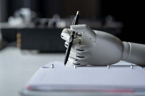 AI in the literary world.