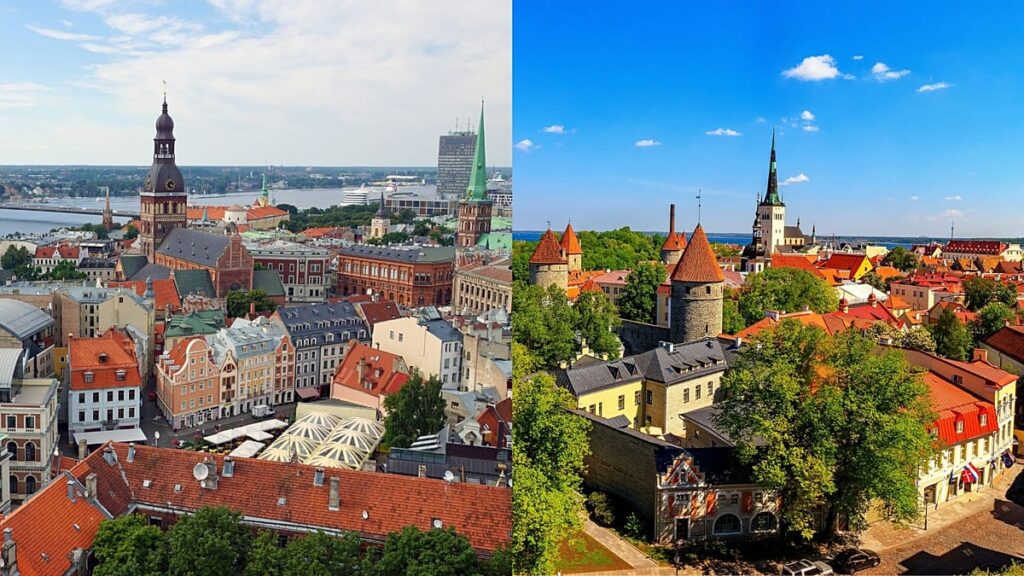 Riga vs Tallinn: How these Baltic capitals compare