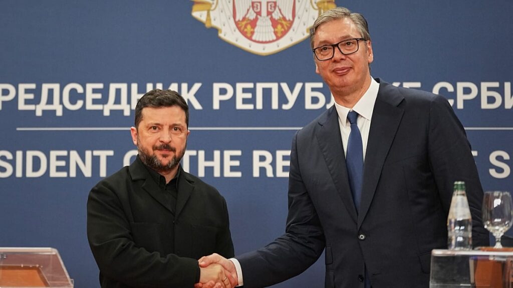 Vučić hosts Zelenskyy as Serbia seeks closer ties with Ukraine