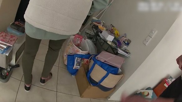 Isaac Oar was found dead at a home in Ayr, with his sister Maria Arrieta charged with murder three years later. Police provided images of the woman being arrested. 