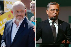 Xavier Becerra holds 18-point lead over Steve Hilton in California governor’s race