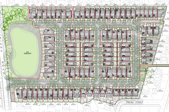 The sports ground is a step closer to being transformed into homes.