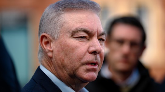 Sydney chairman Andrew Pridham, pictured speaking to reporters earlier this week.