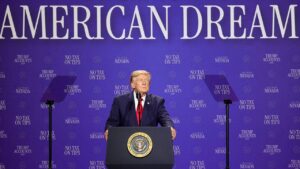 Trump blasts Democratic socialist candidate as ‘full of s—‘ and Dems are skipping socialism ‘for communism’