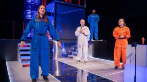 Kathryn Marquet’s dark sci-fi comedy at La Boite explores corporate-funded space travel