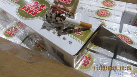 $100m haul after tip-off from China