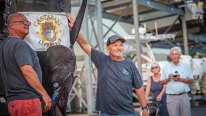 Massachusetts fishermen land 1,260-pound blue marlin, just short of world record