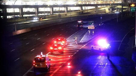 Airport chaos erupts after driver suddenly smashes through fence, hits plane and tractor: police