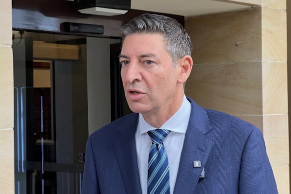 Opposition Leader Basil Zempilas.