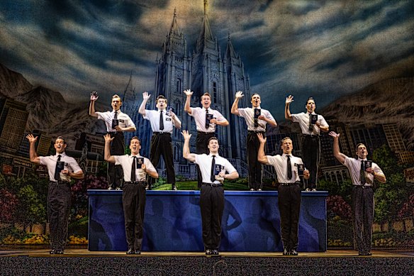 Mormonism and religion in general get a good bashing in the musical The Book of Mormon.