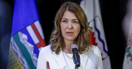 Alberta Premier Danielle Smith to meet with U.S. officials amid trade war