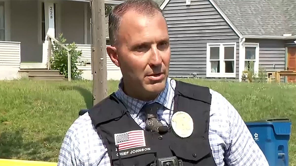 Hopkins Police Chief Brent Johnson speaks about daycare incident