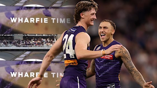 The AFL has applied to trademark the phrase “Wharfie Time”, words used by the Fremantle Dockers to lift the crowd at home games.