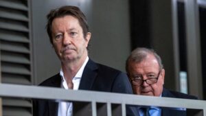 Yarra mayor Stephen Jolly said he feared being ‘knifed’ before allegedly punching protester