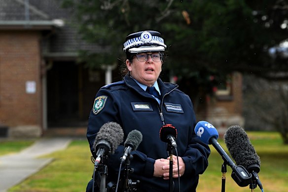 Superintendent Linda Bradbury revealed that the suitcase did not contain human remains - but instead a sex doll.