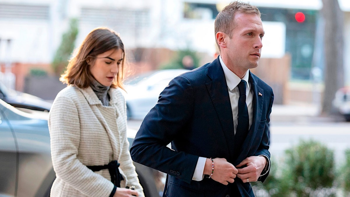 Emily Moreno and Rep. Max Miller, R-Ohio, in 2022