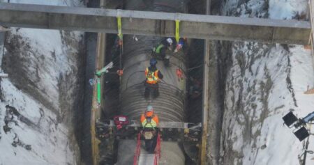 Bearspaw feeder main replacement enters home stretch on schedule, on budget