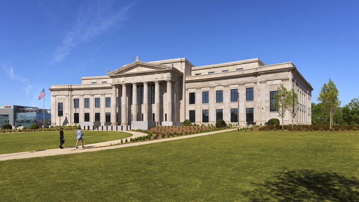 Courthouse on sunny day 
