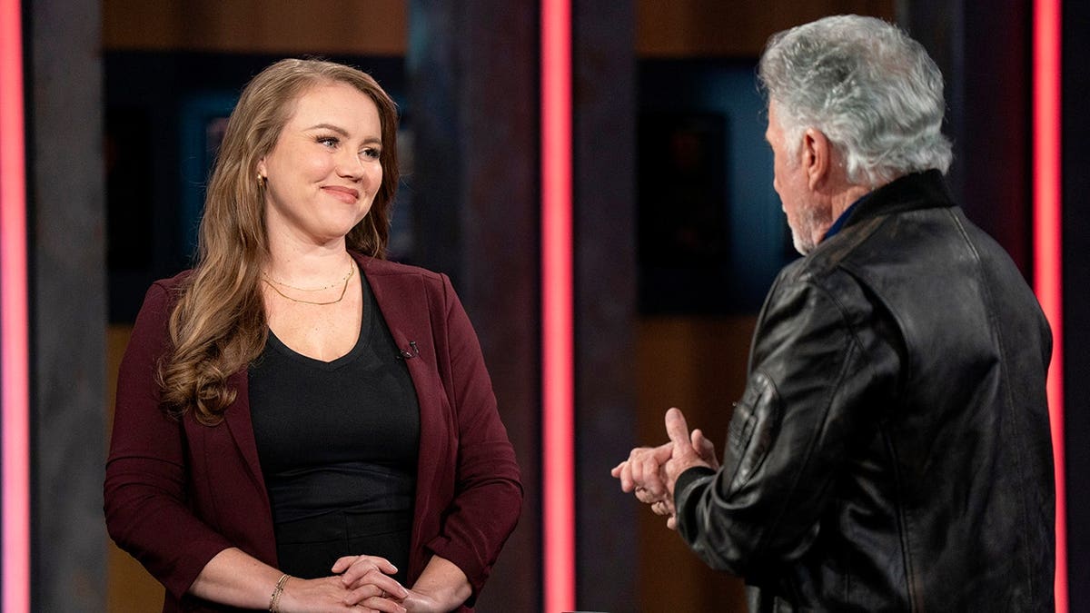 Kara Robinson Chamberlain and John Walsh appear together on America's Most Wanted.