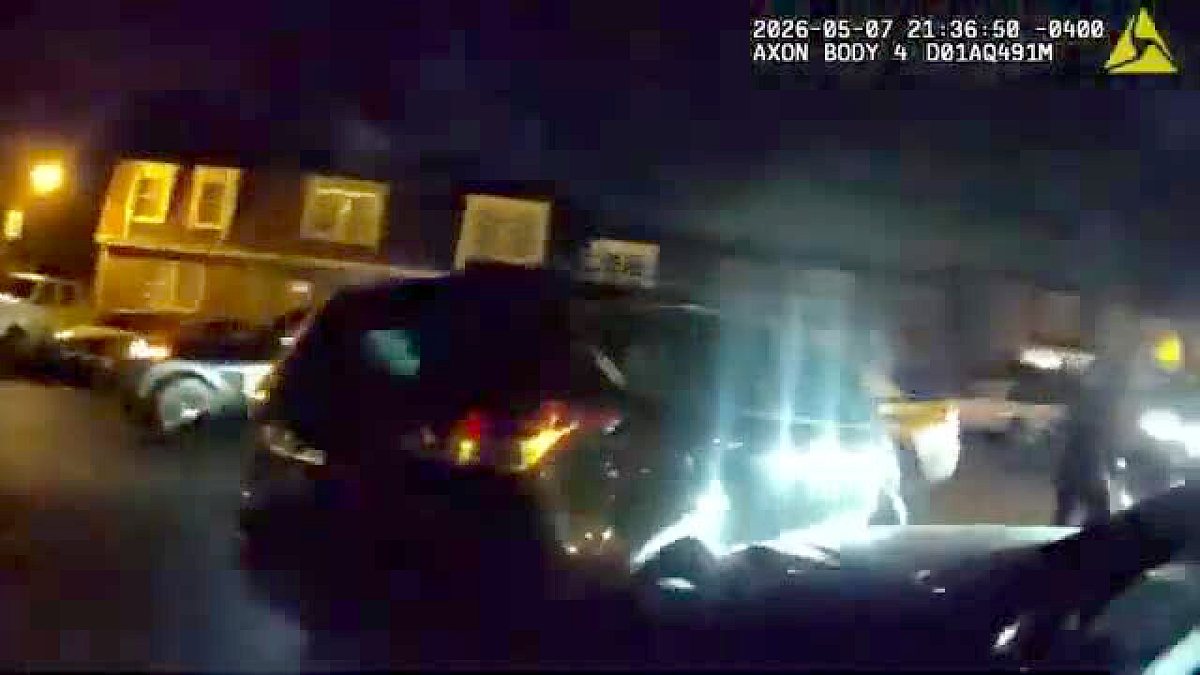 A Maryland woman stole a car and attempted to drive away from police
