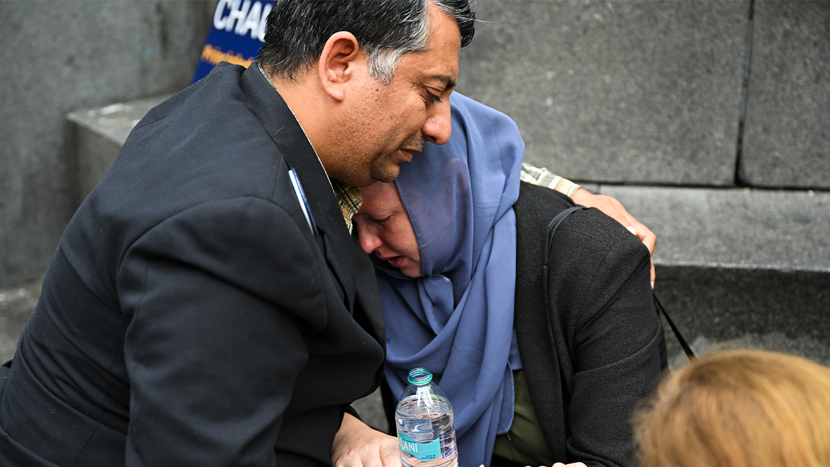 Melissa Chaudhry and husband attend memorial for Turkish-American activist in Washington