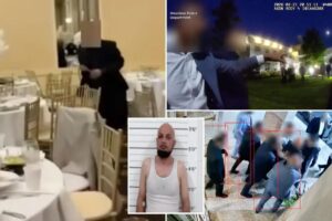 Brawl breaks out at Ohio wedding after ‘bad apples’ attacks dancer, suspect arms self with butter knife