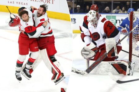 Hurricanes goalie Brandon Bussi takes Stanley Cup to LI arena where it all began for him