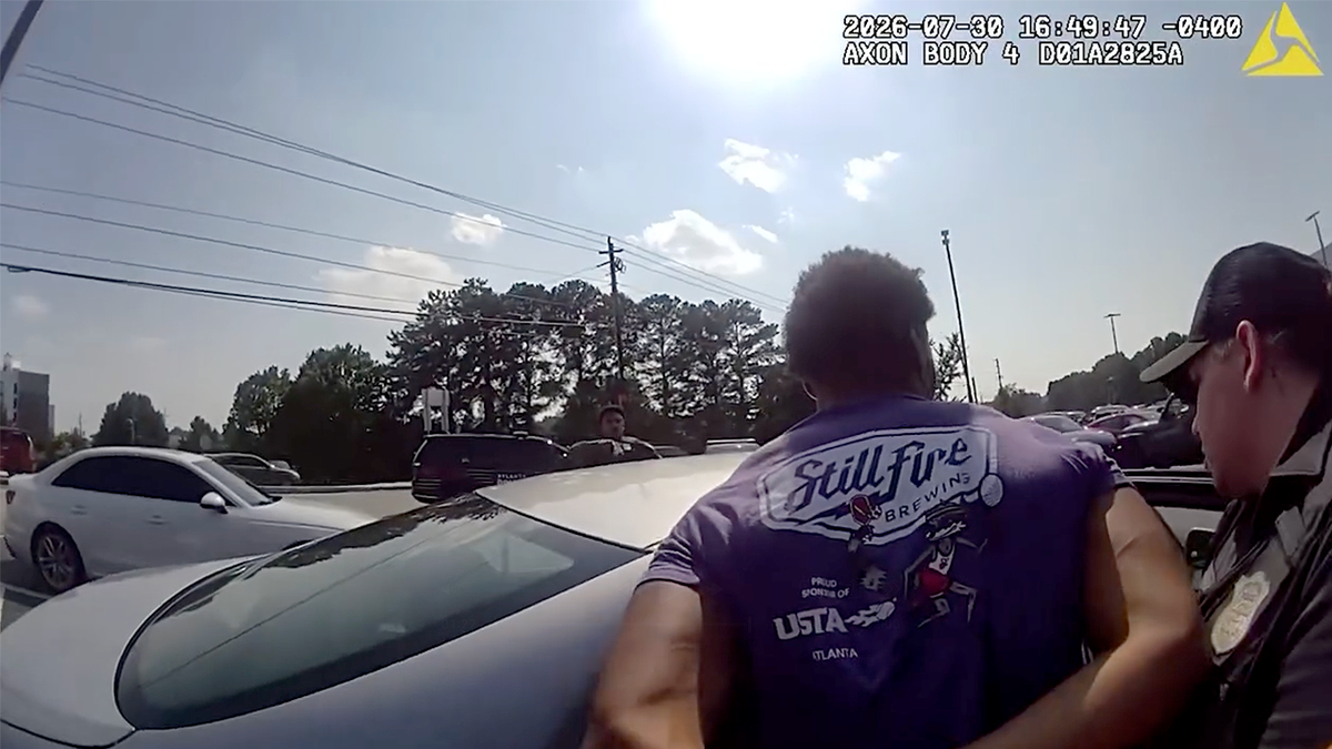 Atlanta police body camera video shows officers handcuffing Saleem Martin