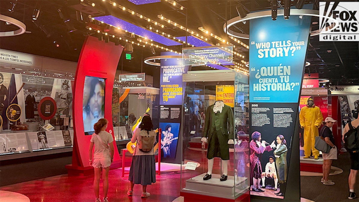 Entertainment Nation exhibit at Smithsonian