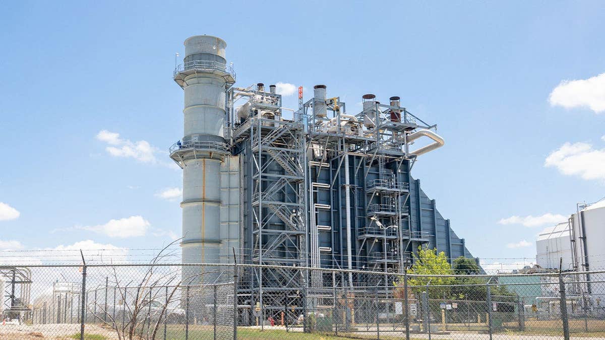 Austin Energy's Sand Hill Energy Center power plant in Austin, Texas