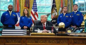 Trump to award Artemis II crew Congressional Space Medal of Honor