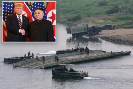 Trump ‘not happy’ with US military exercises with ally South Korea that threatens his ‘good relationship’ with Kim Jong Un