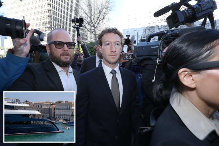 Mark Zuckerberg’s $300M superyacht ‘refused’ to help stranded boat in Alaska