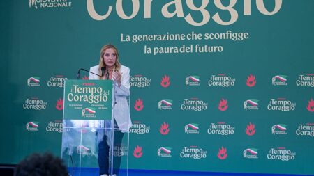 Meloni announces ban on burqa in schools and cap on foreign students