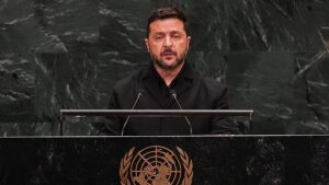 Zelenskyy calls for continued pressure on Russia at UNGA